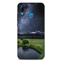 Lopard Huawei P20 Lite Uyumlu Kılıf Gece'S (44) Tough Armor Kılıf Siyah Gece