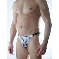 Erkek El Desenli Brazillian Slip İç Çamaşırı