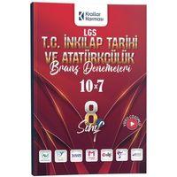 8. Sınıf LGS T.C. İnkılap Tarihi ve Atatürkçülük 10 x 7 Branş Denemeleri Krallar Karması