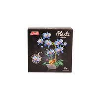 JK29011 JAKİ MAVİ ORKİDE SAKSIDA 581 PARÇA BLOCK OYUNCAK