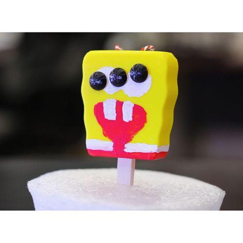Kasıtlı olarak kötü SpongeBob Popsicle Süsler - 5150035