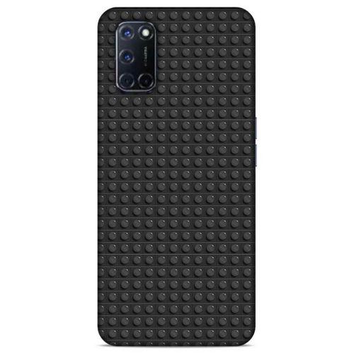 Lopard Oppo A92 Uyumlu Kılıf BloX (8) Baskılı Kılıf Siyah