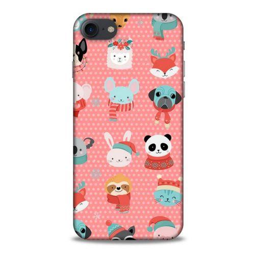 Animax Noel Sevimli Hayvanlar Apple Iphone 7 Kılıf Desenli Silikon