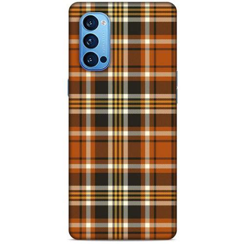 Gömlek (7) Desenli Silikon Kapak Telefon Kabı Oppo Reno 4 Pro Kılıf