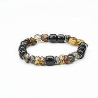 AKİK VE OLTU TAŞI  MİSİNA LASTİKLİ BİLEKLİK