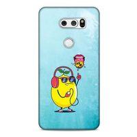 Frutix Limon 01 LG K50S Kılıf Desenli Silikon