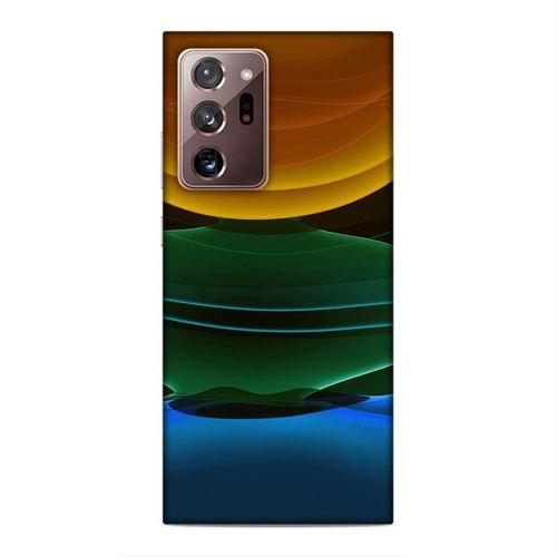Samsung Galaxy Note 20 Ultra Kılıf Yer Gok Gunes Arka Kapak Silikon Koruma Full Koruyucu
