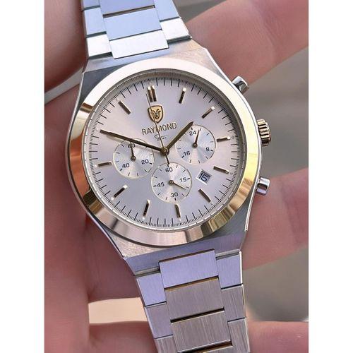 Raymond Nişan Ve Damatlara Özel Çelik Kordon 2 Yıl Garantili 5 Atm Erkek Kol Saati+Bileklik RMD.13