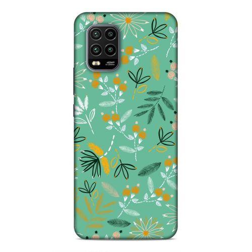 Xiaomi Mi 10 Lite Kılıf Cicek Nakis Arka Kapak Silikon Koruma Full Koruyucu