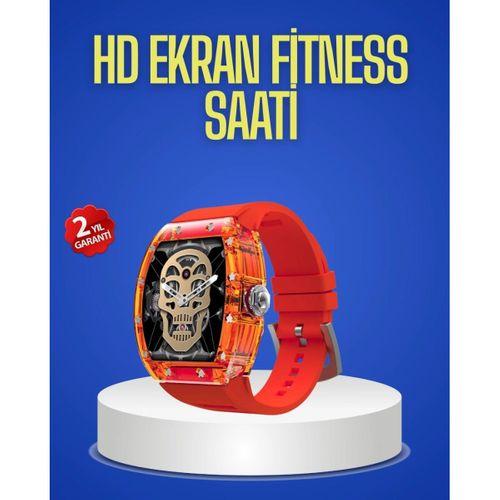 Şeffaf Tasarımlı Akıllı Saat Dokunmatik Ekranlı