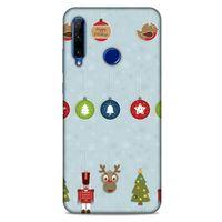 Yılbaşı Süsleri 50 Huawei Y6P Kılıf Silikon Kapak