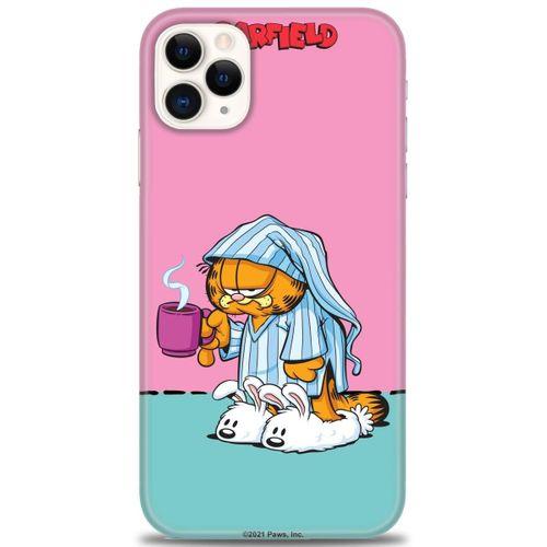 iPhone 11 Pro Kılıf HD Baskılı Kılıf - Garfield + Tam Ekran Koruyucu