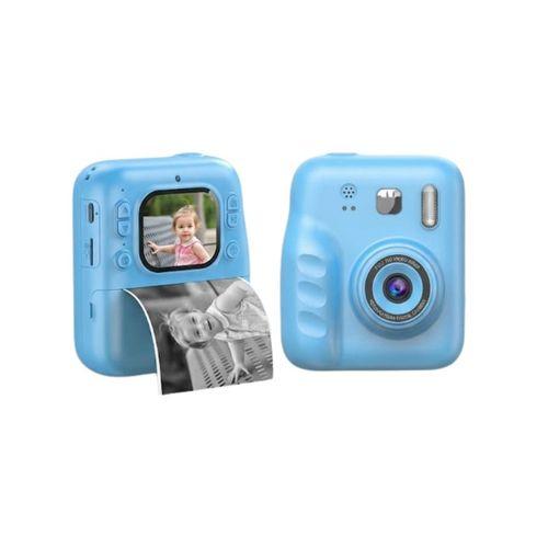 Eğlenceli Çocuk Kamerası Anında Baskı Ve Renkli Kalem Setli