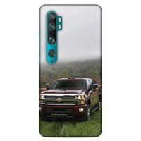 Lopard Xiaomi Mi Note 10 Uyumlu Kılıf PickUpX (35) Fit Design Kılıf Bordo
