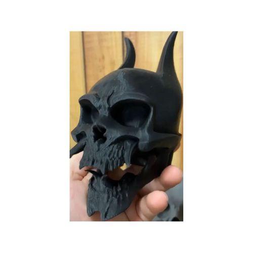 Boynuzlu Kafatası (Bu ürün Sadece Plastik parçadır - Almadan Önce Soru Sorabilirsiniz)