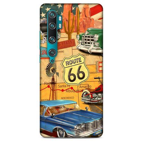 Retro (20) Desen Koruyucu Kılıf Renkli Xiaomi Mi Cc9 Pro Kılıf