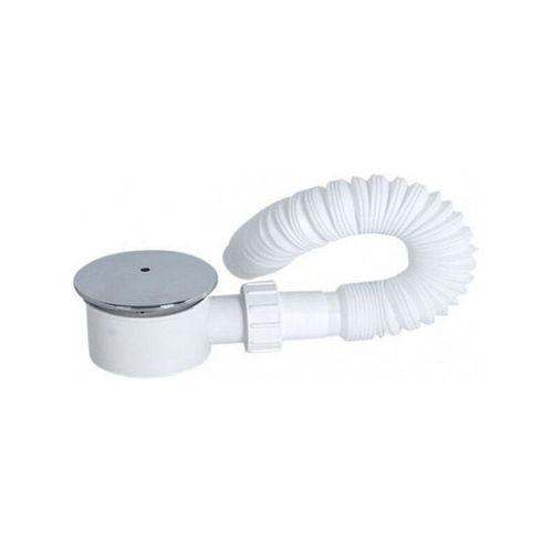 Plastik Duş Troblem Körüklü Krom Tapa Q90 / 115 mm
