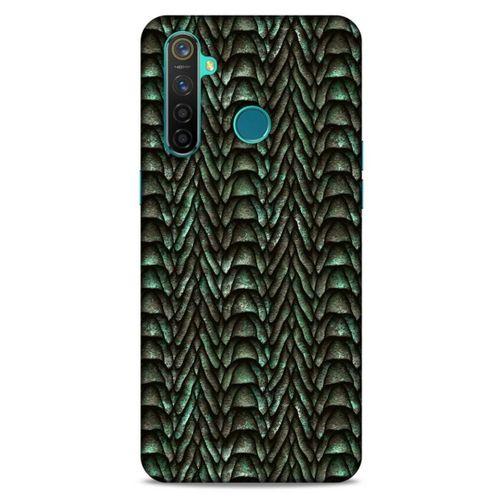 Oppo Realme 5 Pro Kılıf Dragons (9) Kılıf Ejderha Cilt Açık Yeşil