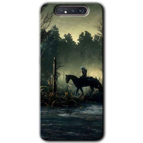Samsung Galaxy A80 HD Baskılı Kılıf + 9D Tam Ekran Koruyucu - Savaşçı