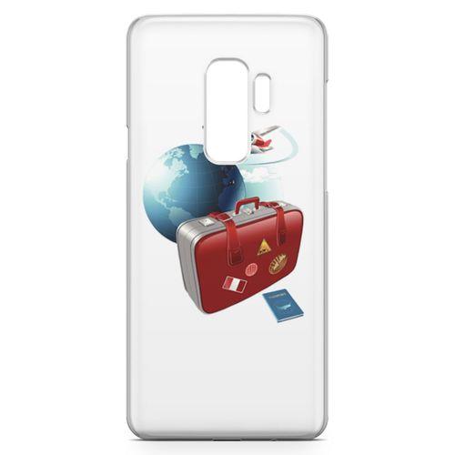 Samsung Galaxy S9 Plus Kılıf Galaksi Rehberi Arka Kapak Koruma Desenli Full Koruyucu