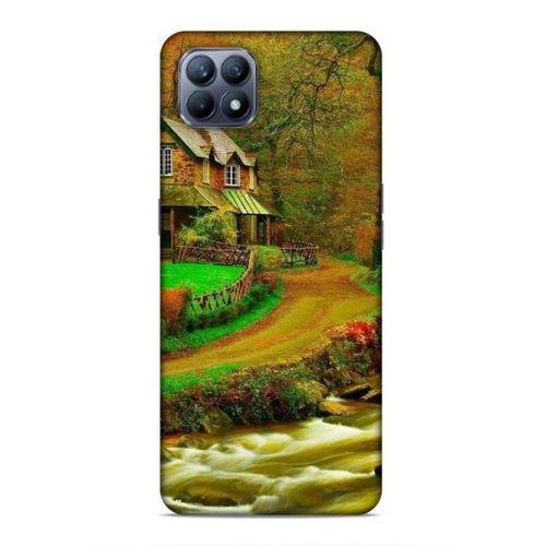 Huawei P40 Lite Uyumlu Kılıf Azarbaijan (48) Bumper Kılıf Orman Evi