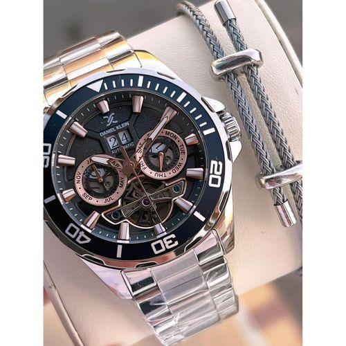 Daniel Klein Otomatik Mekanizma Takvimli Kadran Kadranlı 2 Yıl Garantili Erkek Kol Saati OTM.13754.5