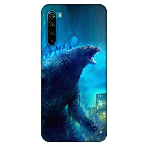 Xiaomi Redmi Note 8 Kılıf Dragons (33) Hybrid Kılıf Godzilla