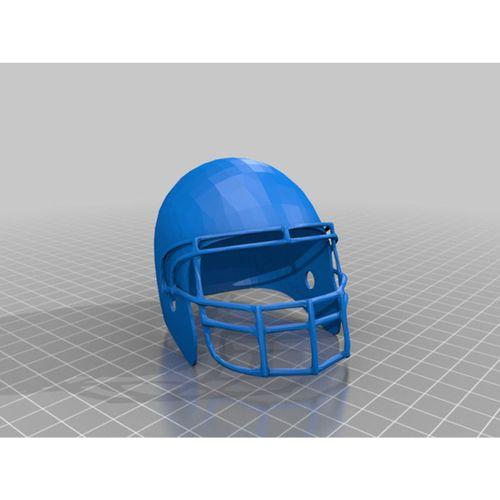 Futbol Kaskı 3D Baskı (Bu ürün Sadece Plastik parçadır - Almadan Önce Soru Sorabilirsiniz)