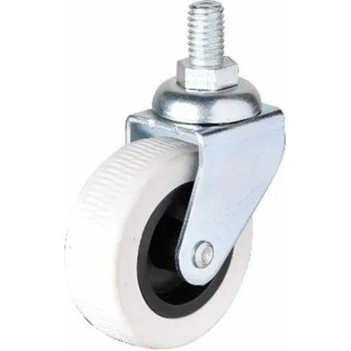 322 - 50x20 Mm Gri Vidalı Teker 4 Adet