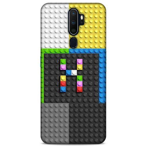 Lopard Oppo A9 2020 Uyumlu Kılıf BloX (40) Fit Silikon Kılıf X Harfi
