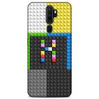 Lopard Oppo A9 2020 Uyumlu Kılıf BloX (40) Fit Silikon Kılıf X Harfi