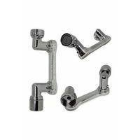 Her Yere Dönebilen Tasarruflu Mutfak Musluk Başlığı Ucu Musluk Ucu Oynar Başlıklı