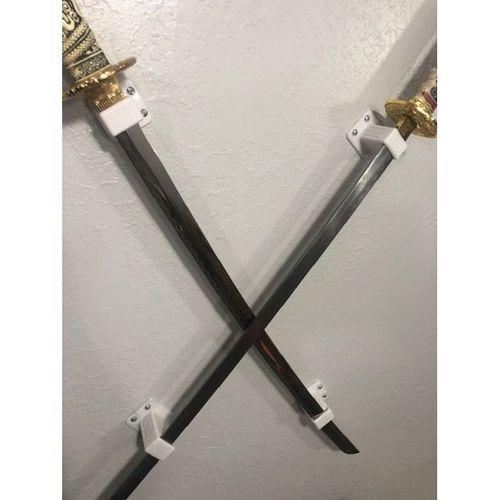 Samuray (Katana) Kılıç Duvarı Askıları - 5113650