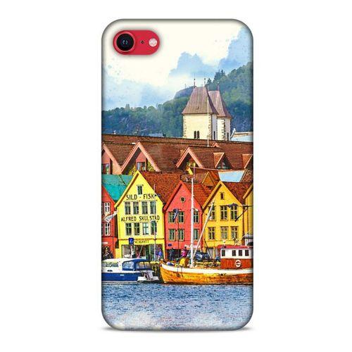 Cityx (21) Apple iPhone SE 2020 Kılıf Silikon Kapak Desenli