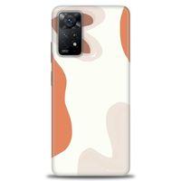 Xiaomi Redmi Note 11 Pro Kılıf HD Baskılı Kılıf - Kahve Kalp + Tam Ekran Koruyucu
