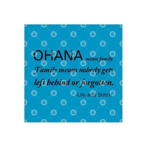 Ohana Means Family Kupa