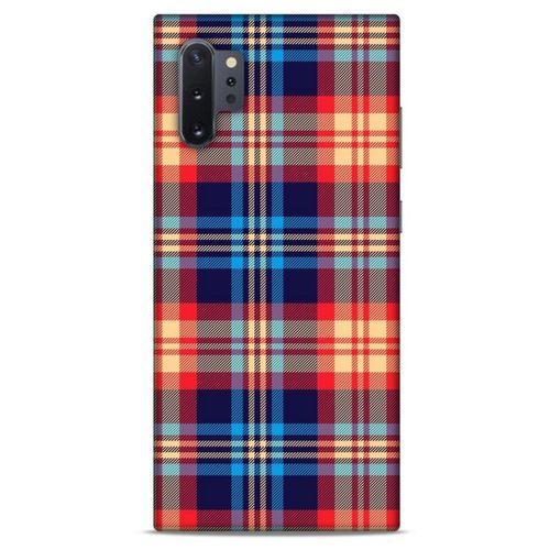 Gömlek (46) Desenli Silikon Kapak Telefon Kabı Samsung Galaxy Note 10 Plus Kılıf