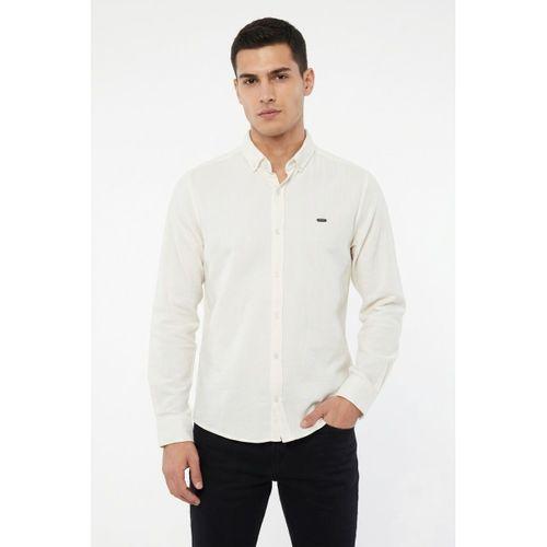 Erkek Spor Slim Fitt Uzun Kol Gömlek BGL-ST05438