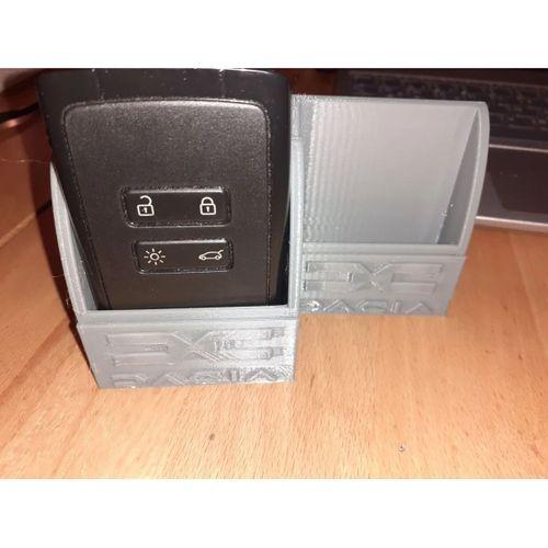 Dacia Anahtar Tutma Kabı PLA Baskı 00999