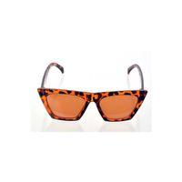 Leopar Çerçeve Cat Eye Kadın Güneş Gözlüğü - Moda Gözlük