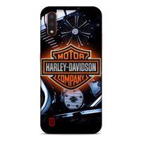 Samsung Galaxy A01 Uyumlu Kılıf Motorsiklet (13) Silikon Kap Harley Davidson