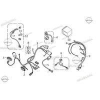 MONDİAL Speedy 110 Sensör Tesisatı Orj