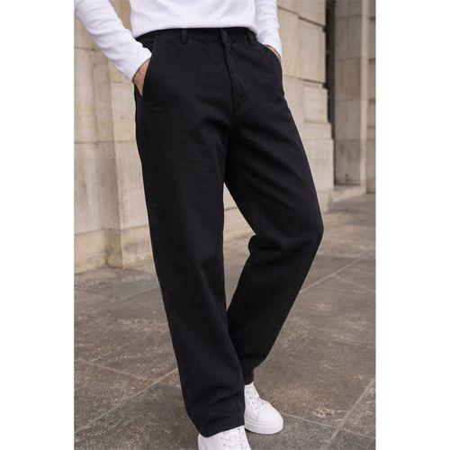 Luchino Regular Fit %100 Pamuk Gabardin Erkek Pantolon - Siyah