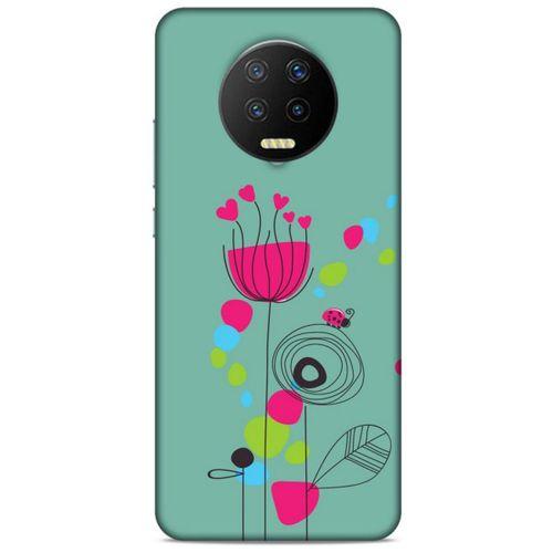 Lopard İnfinix Note 7 Uyumlu Kılıf Botanix (100) Shockproof Kılıf
