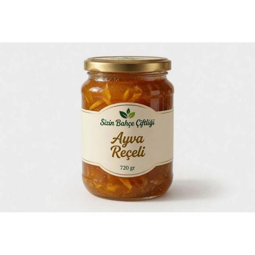 Sizin Bahçe Çiftliği Ayva Reçeli 720 gr.