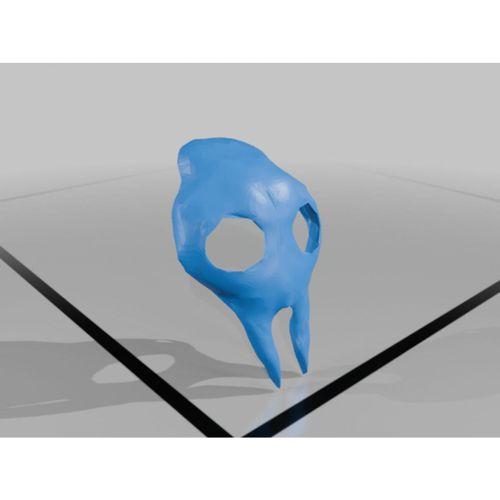 3D Baskı Mandalorian Kask Mesafe Ölçer Aparatı (Bu ürün Sadece Plastik parçadır - Almadan Önce Soru Sorabilirsiniz)