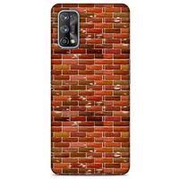 Oppo Realme 7 Pro Kılıf Baskılı Özel Seri Taşlı (4) Koruma Kılıfı