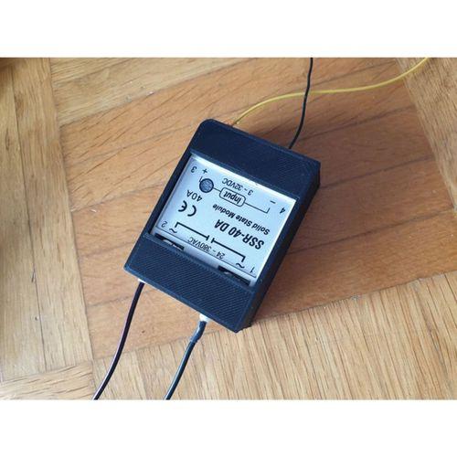 3D baskı Fotek SSR röle koruma kapağı (Bu ürün Sadece Plastik parçadır - Almadan Önce Soru Sorabilirsiniz)