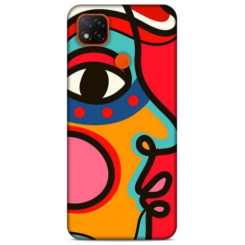 Lopard Xiaomi Redmi 9C Uyumlu Kılıf Soyut Sanat (9) Baskılı Kılıf