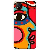 Lopard Xiaomi Redmi 9C Uyumlu Kılıf Soyut Sanat (9) Baskılı Kılıf